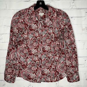 ‎Talbots size 4 petite button up shirt